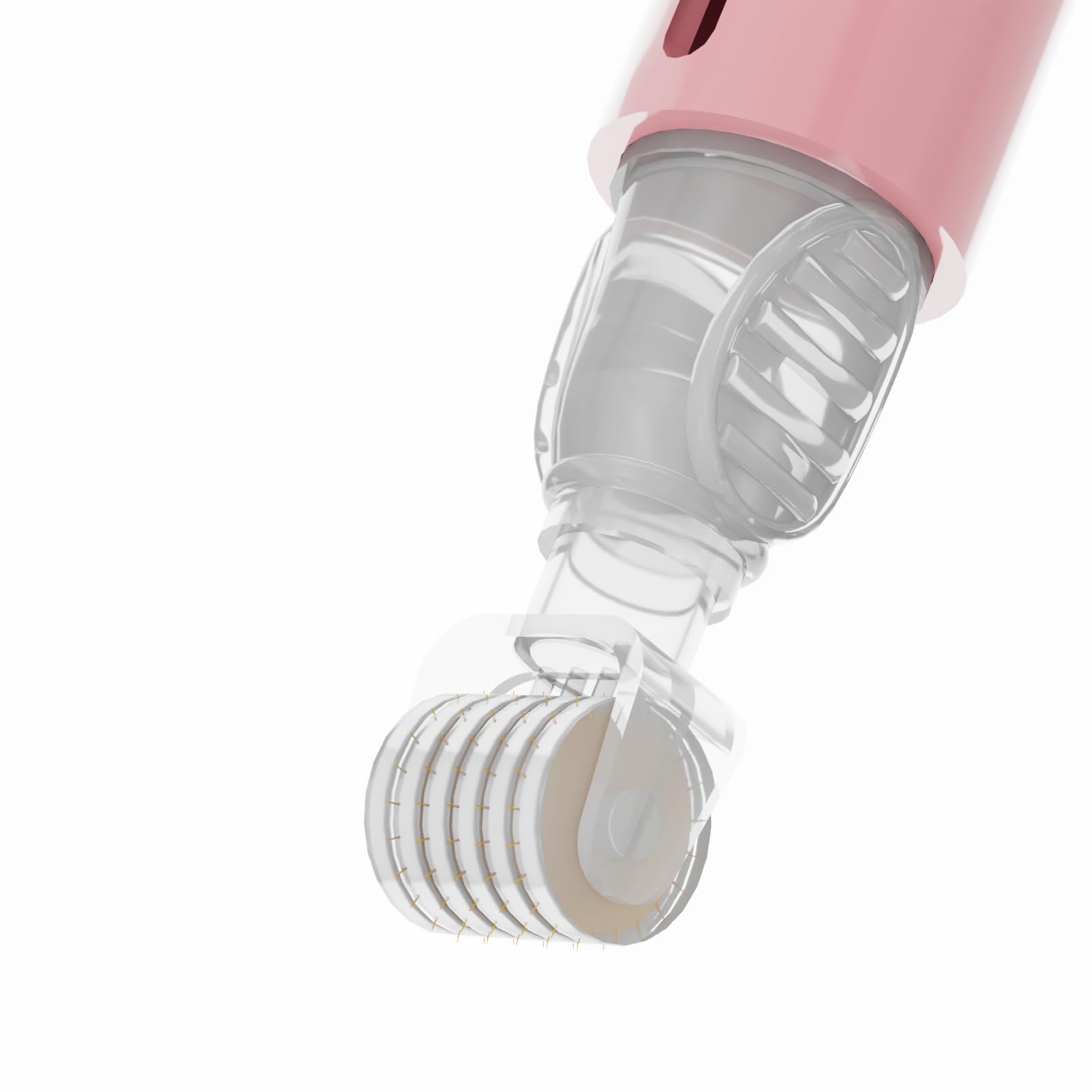 TIDEWISH Derma Roller portable etanche, parfait en voyage.