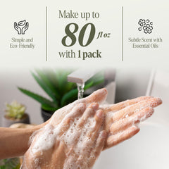 Arôme vanille et mousse parfumée par Tidy Kitchen pour lavage.