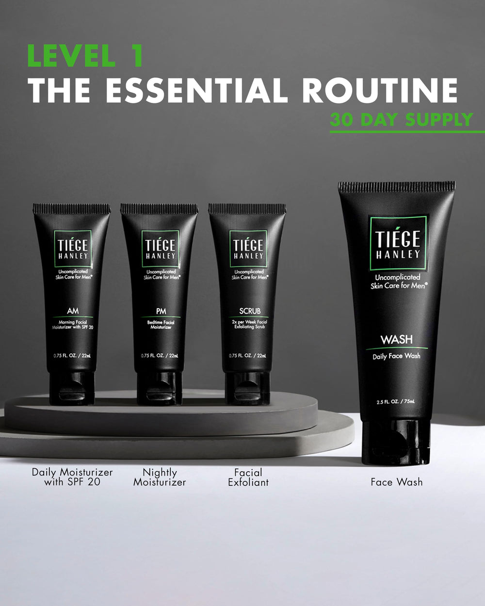 Tiege Hanley Crème Matin SPF20: hydrate et protège du soleil.