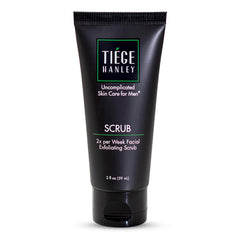 Tiege Hanley exfoliant visage avec grains d'abricot pour peau lisse