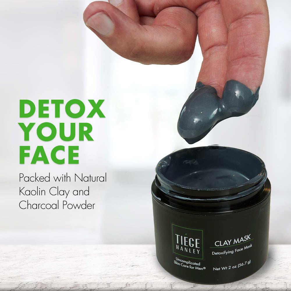 Tiege Hanley masque-application-10-minutes, application rapide et efficace.