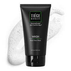 Nettoyant visage Tiege Hanley bouteille pour une peau propre et prête au soin