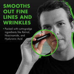 Tiege Hanley Retinol Stick uniformisant le teint grâce à Niacinamide et Vitamine C.