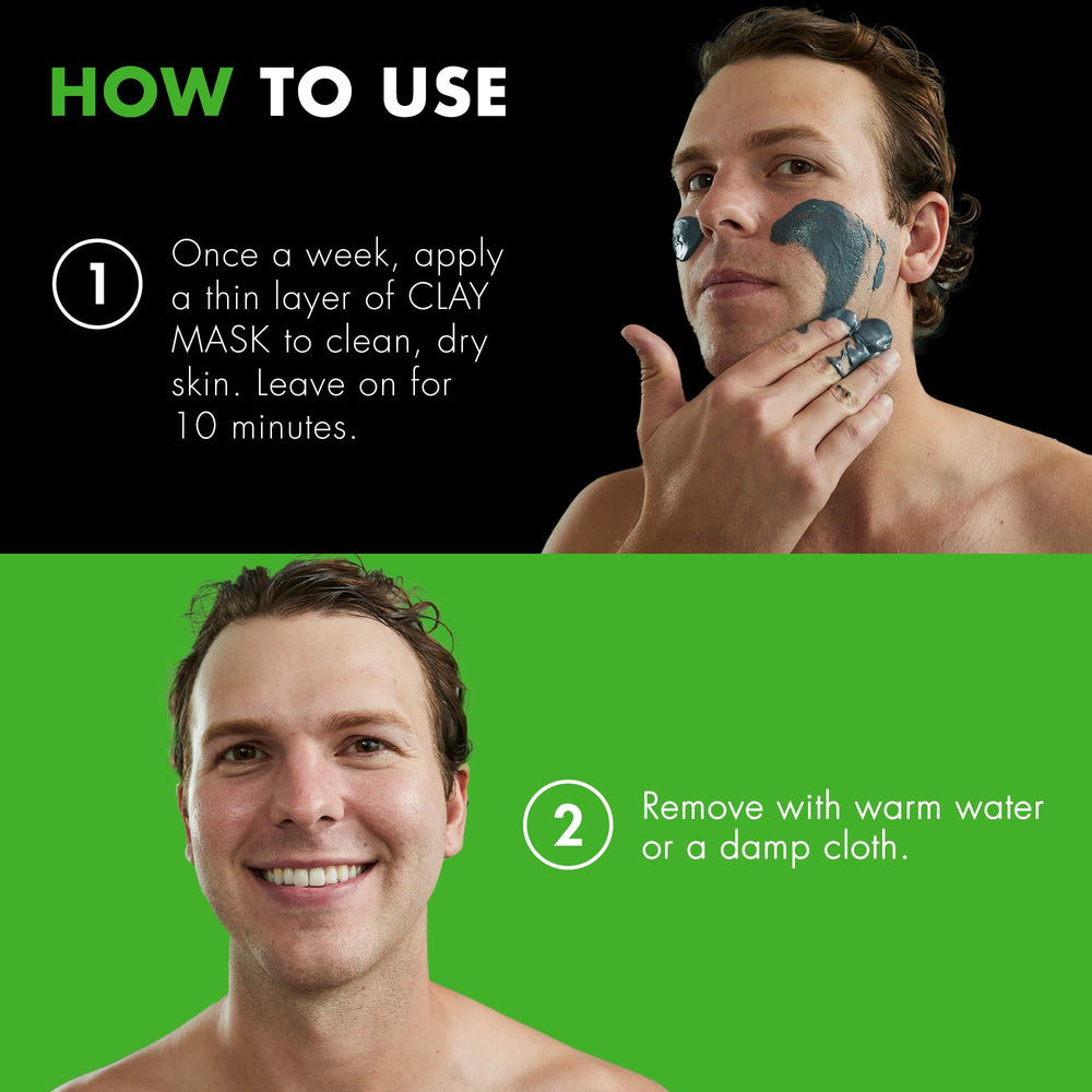 Tiege Hanley rituel-soin-peau-simple, routine rapide pour homme.