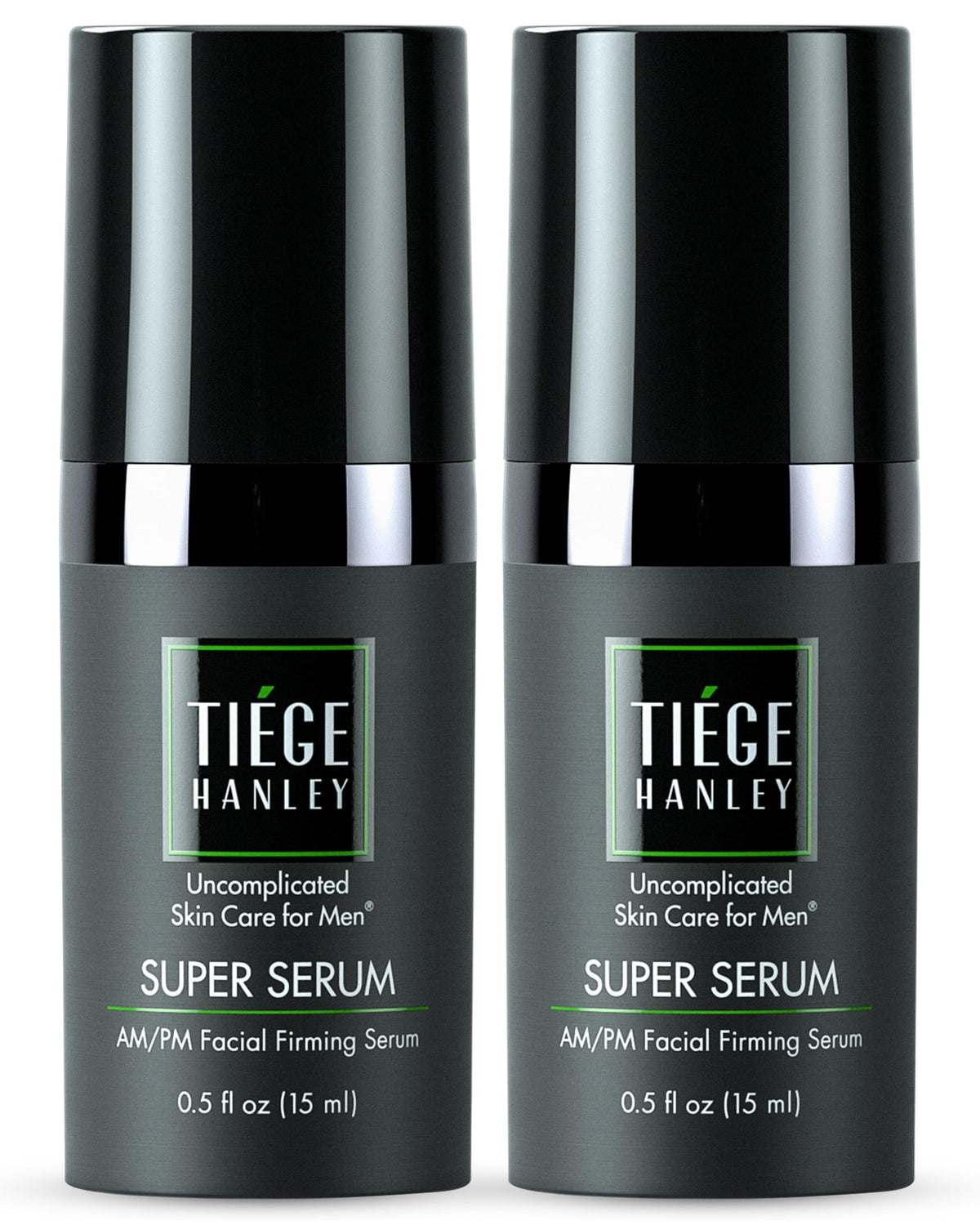 Sérum Tiege Hanley flacon 0,5 oz pour peau plus tonique.
