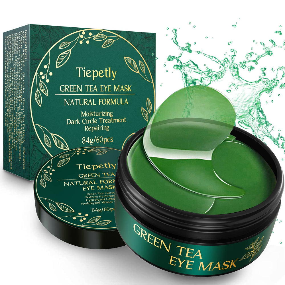 Tiepetly masque yeux hydrogel collagene, hydratation et elasticite du contour.