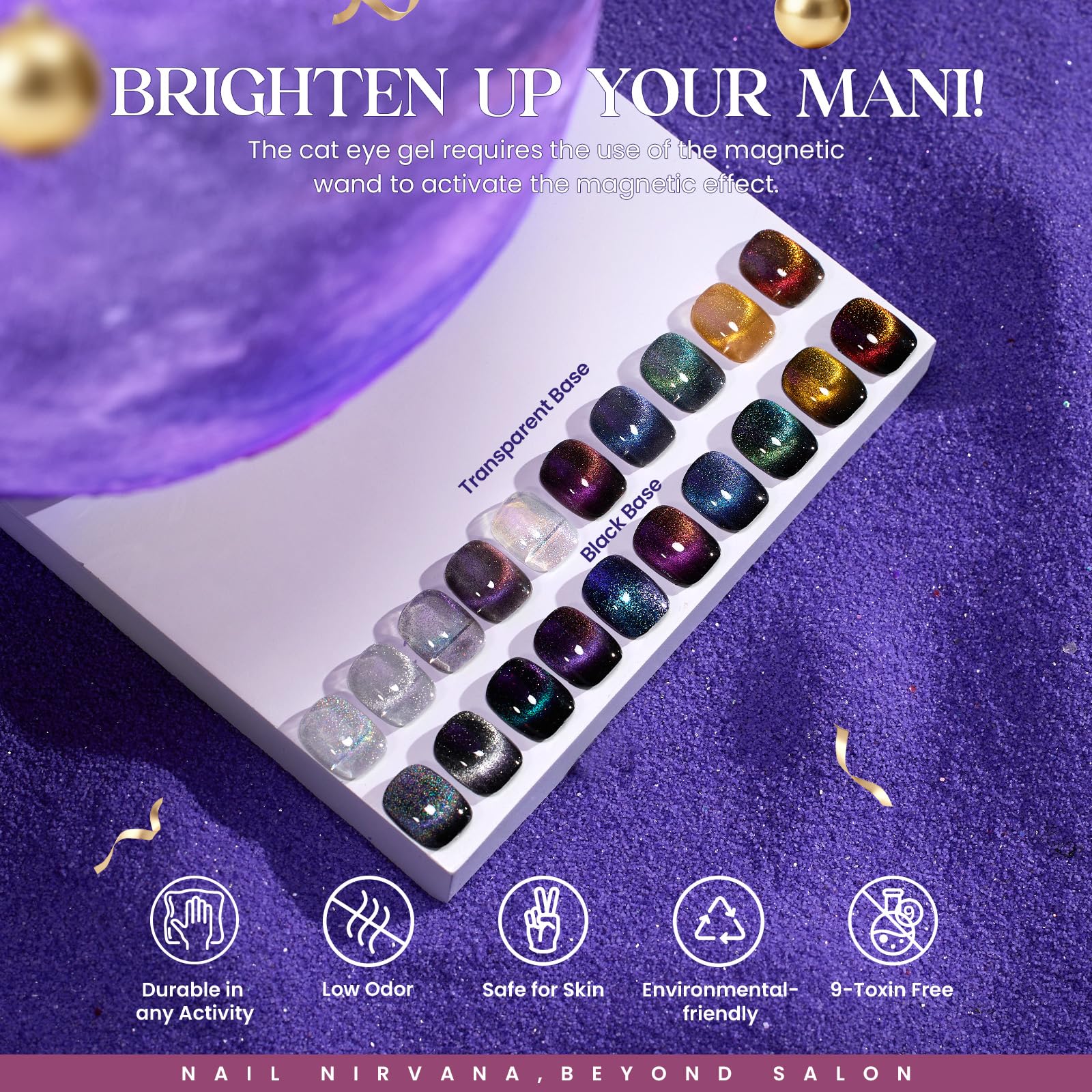 Beetles Gel Polish : tige magnétique pour des effets nail art créatifs.