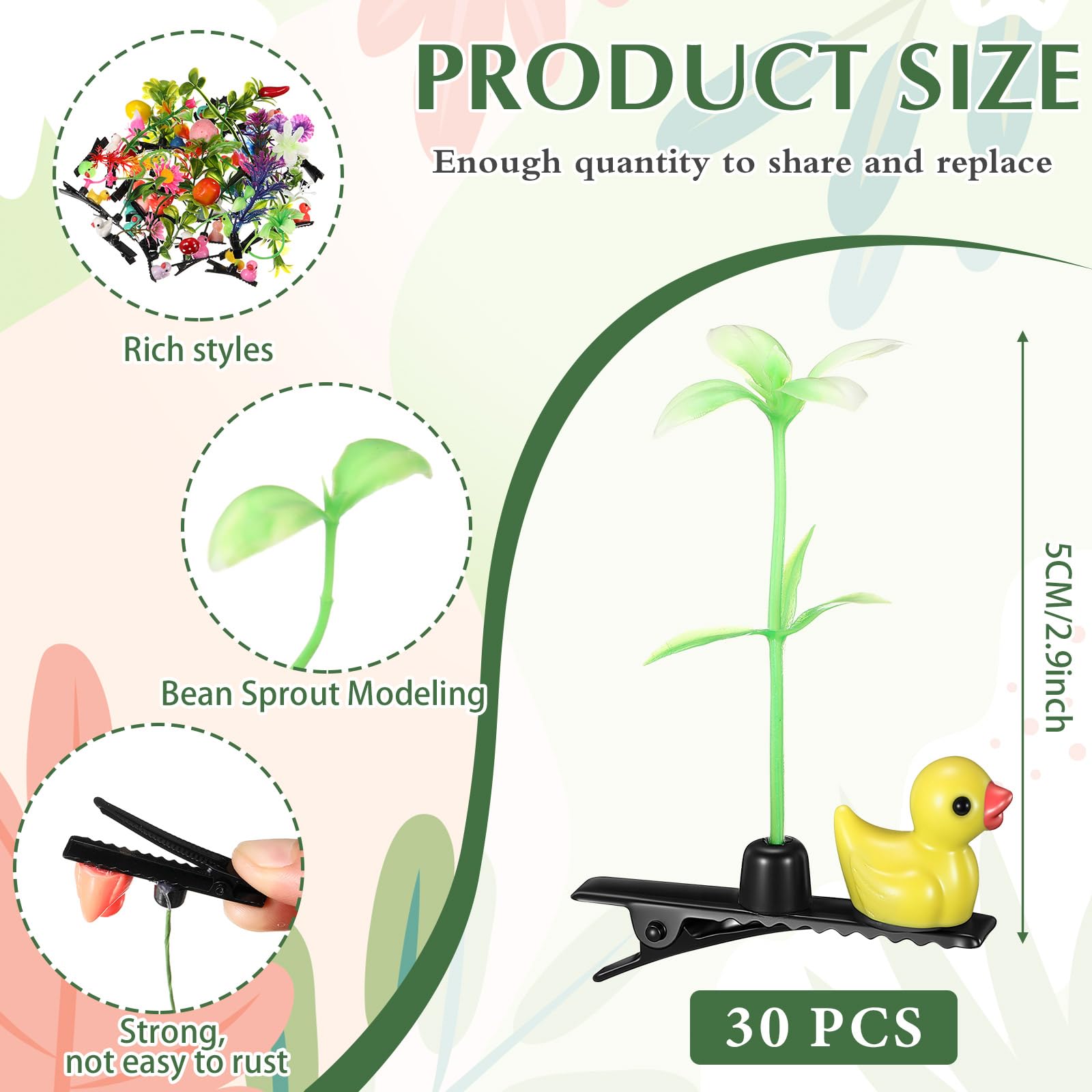 Tigeen germe-plante – touche colorée pour votre look quotidien.