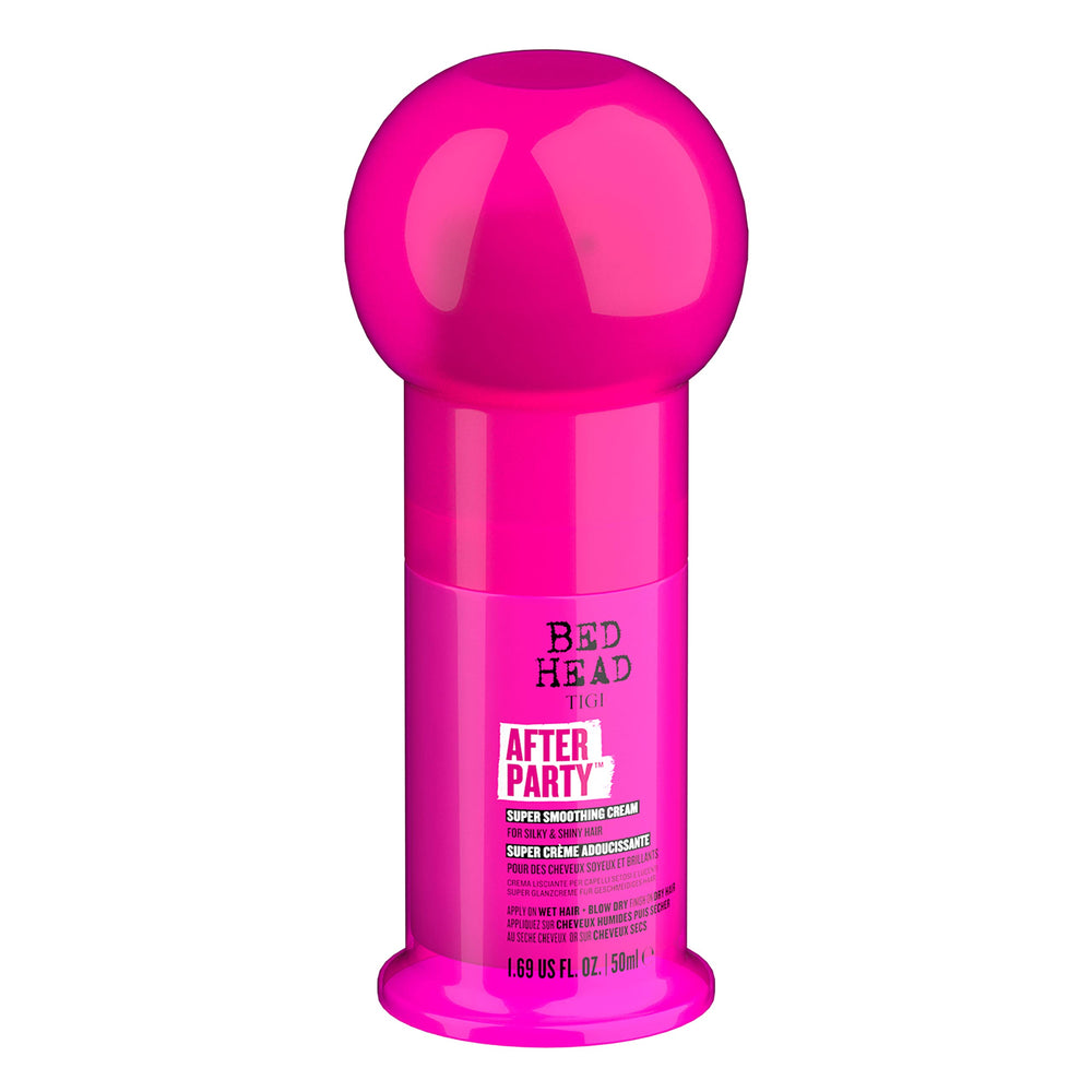 TIGI Bed Head After Party: brillance saine sur cheveux lisser après application