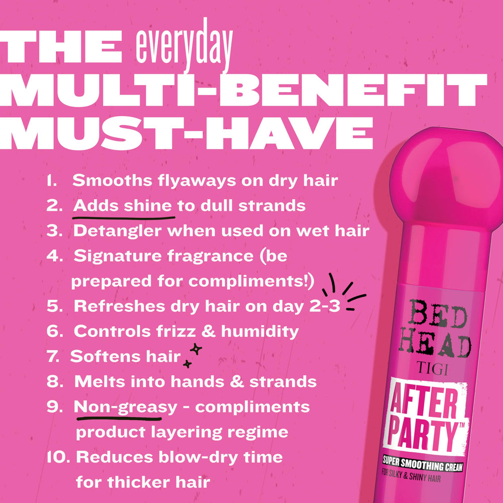TIGI Bed Head After Party: parfum estival léger laissant les cheveux frais