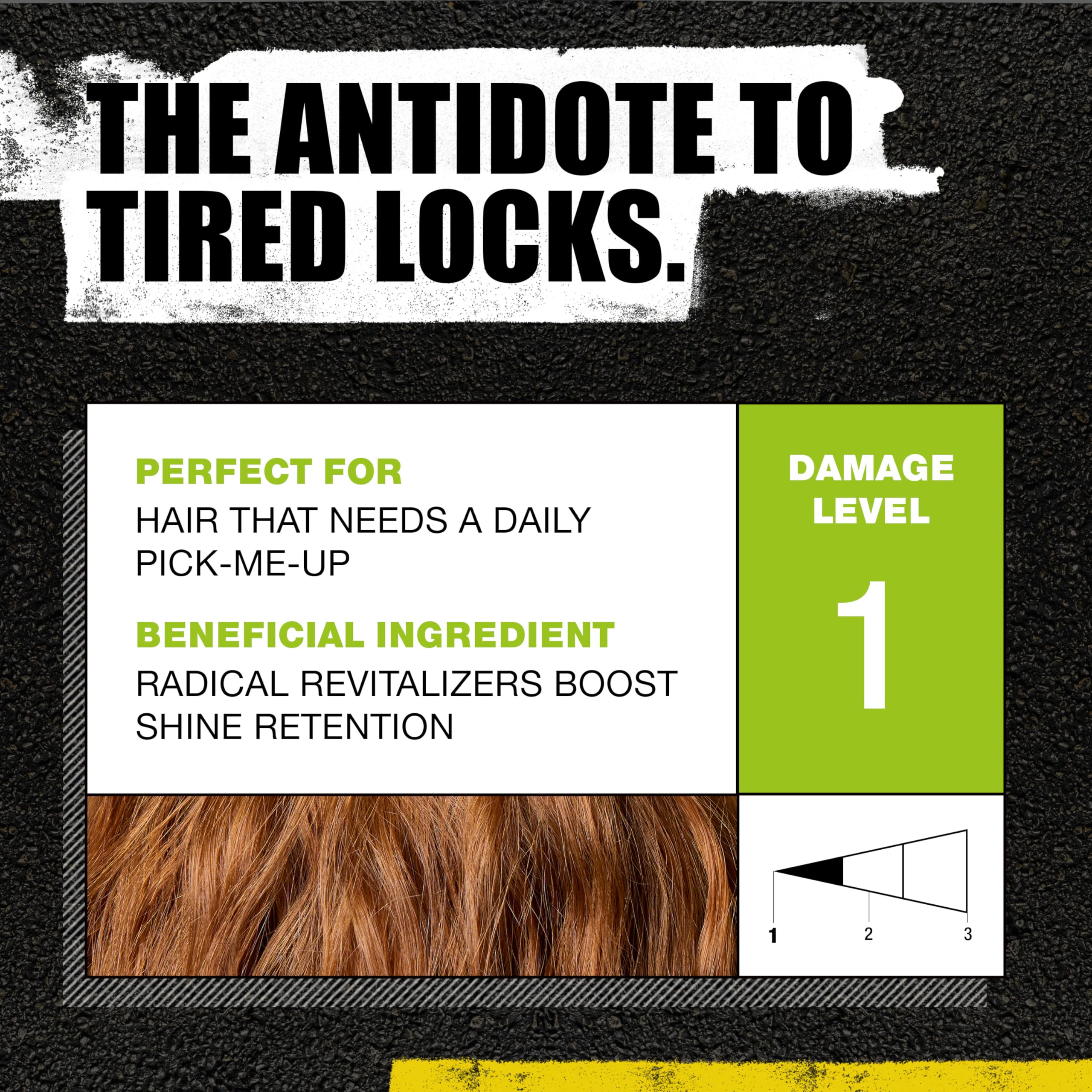 Bed Head TIGI Après-shampoing Re-Energize: nourrit les longueurs et redonne de la douceur.