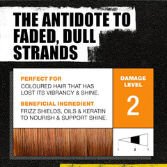 TIGI Bed Head Color Goddess Conditionneur : texture onctueuse qui nourrit sans alourdir les cheveux.
