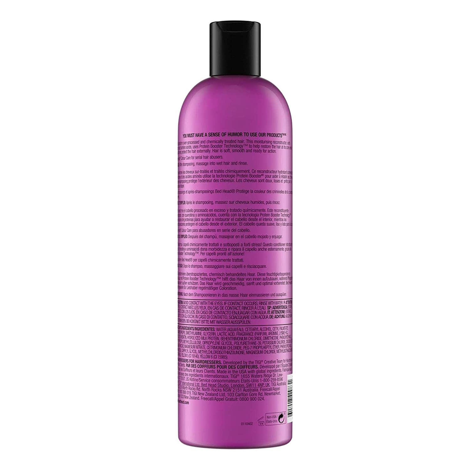 Texture crème du réconstructeur Bed Head Dumb Blonde Reconstructor