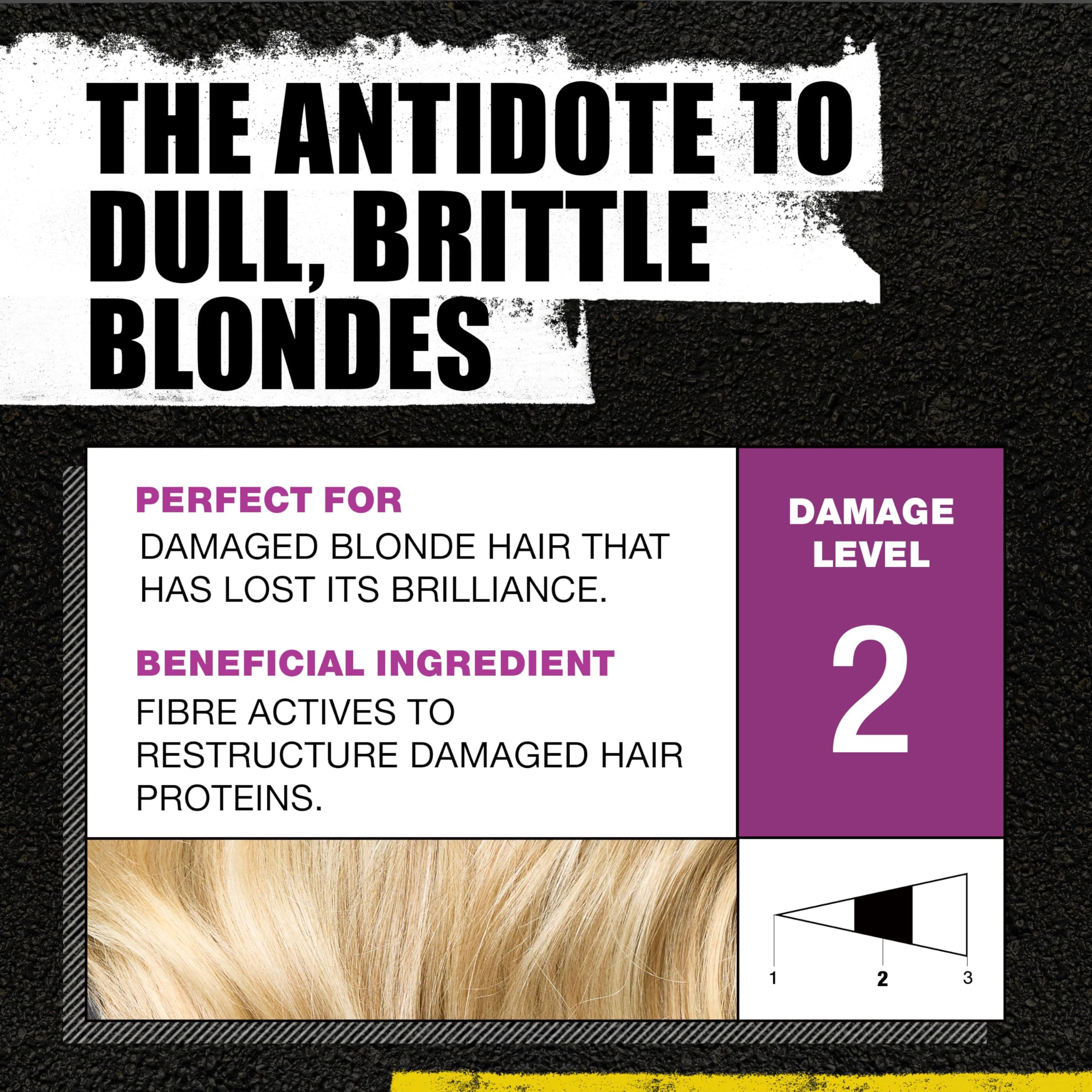 Cheveux lustrés après le lavage avec Bed Head Dumb Blonde