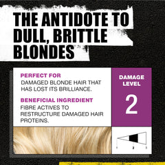 Cheveux lustrés après le lavage avec Bed Head Dumb Blonde