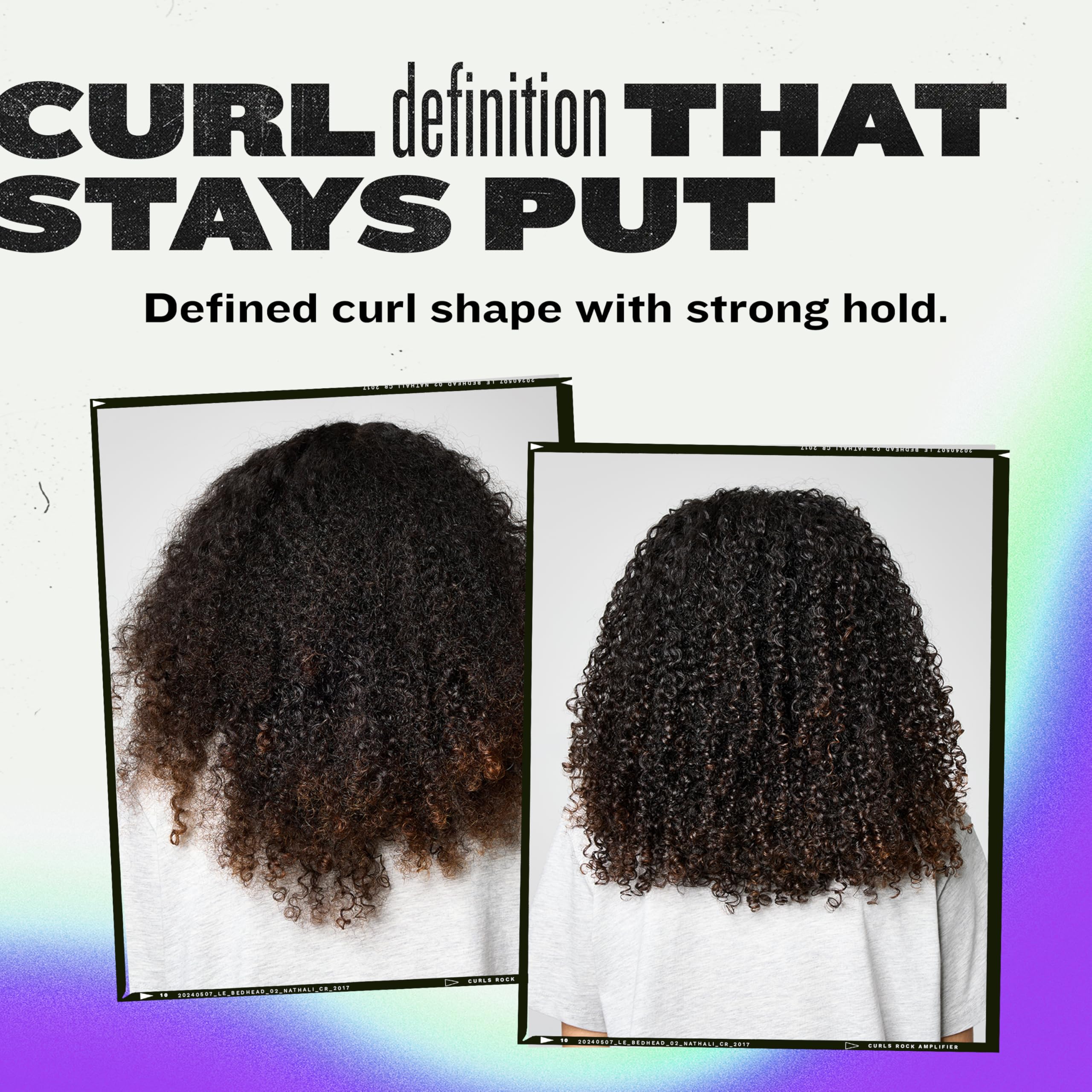 Contrôle du frisottis et humidité avec Foxy Curls Mousse.