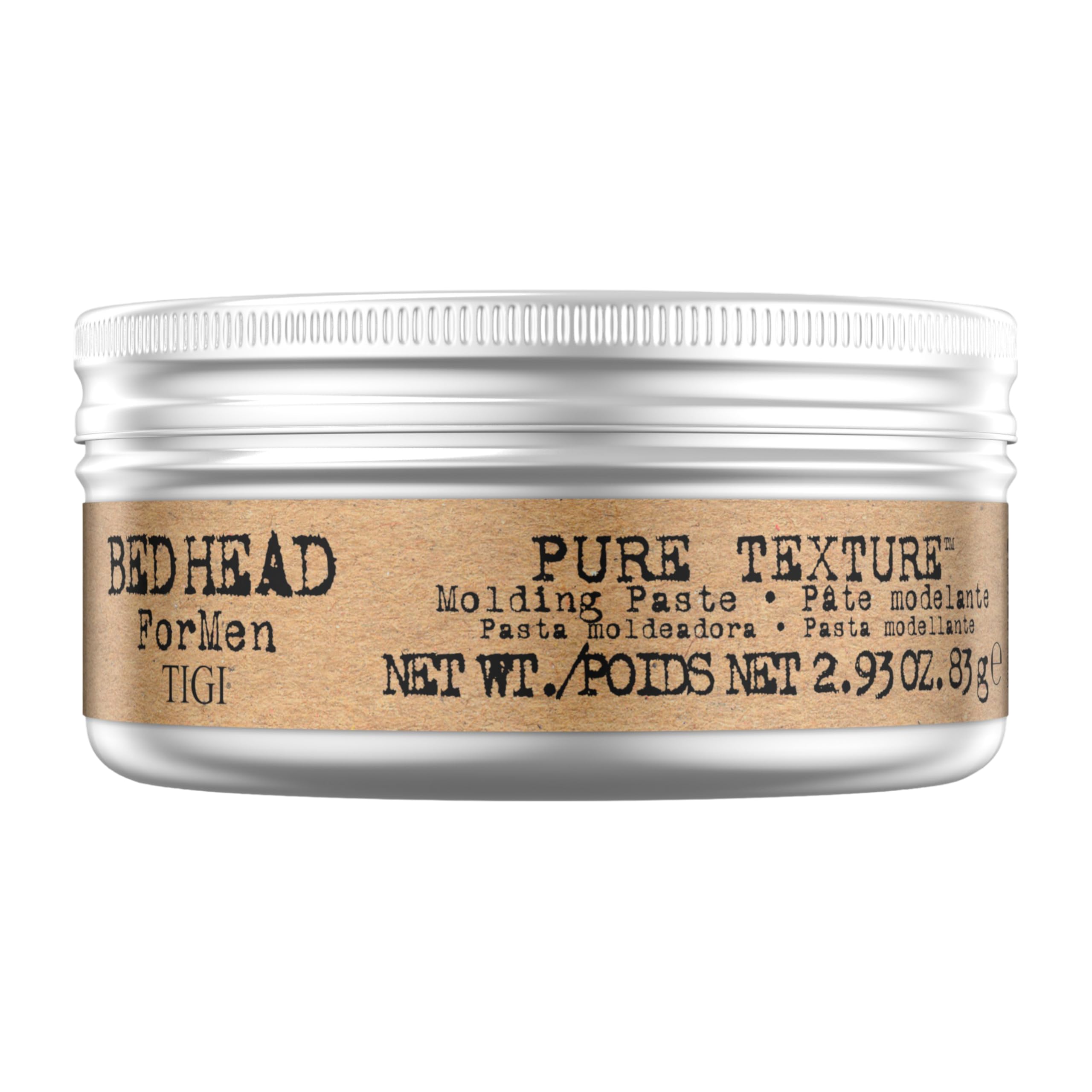 TIGI Bed Head pour homme, pâte modelante texture pour une texture durable et naturelle