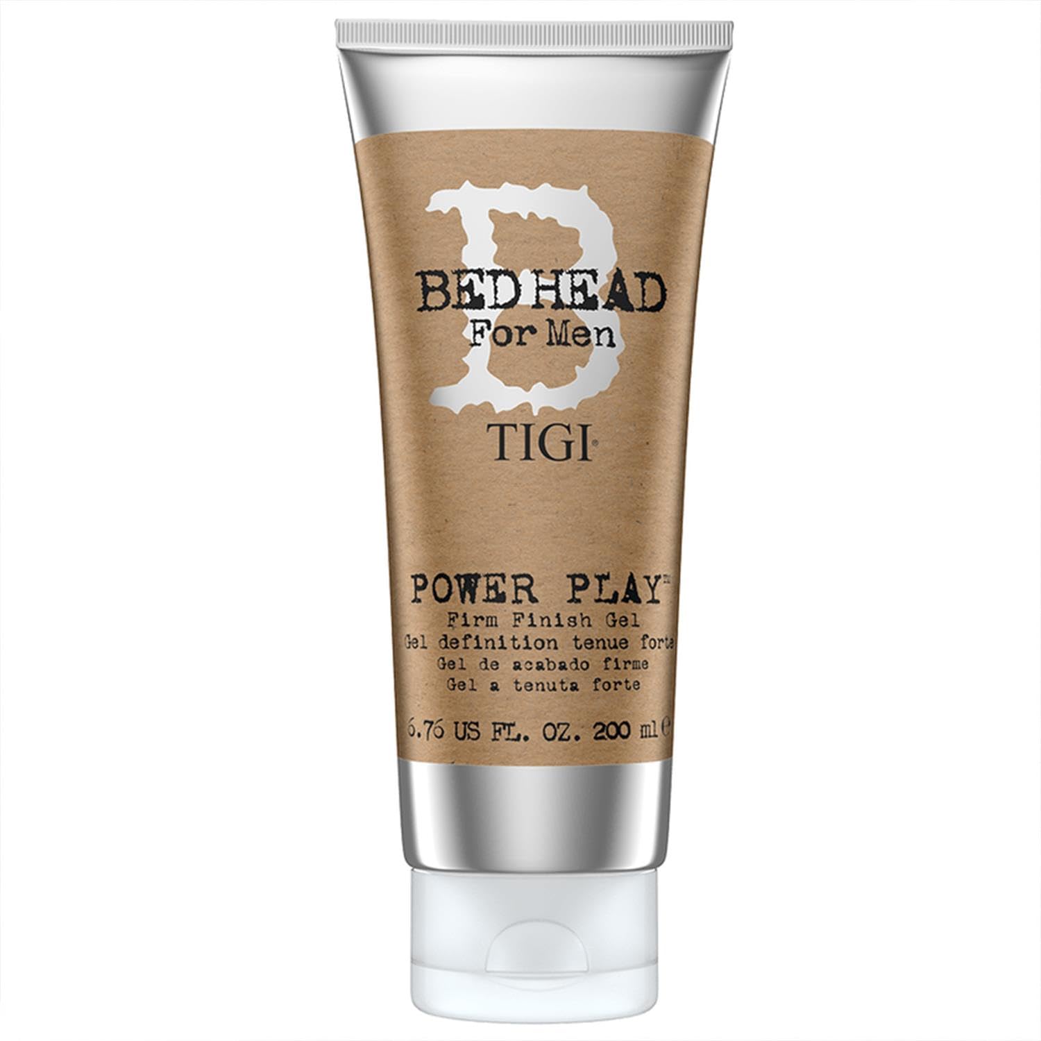 TIGI Bed Head Men Power Play - bouteille, maintien durable pour coiffage quotidien.
