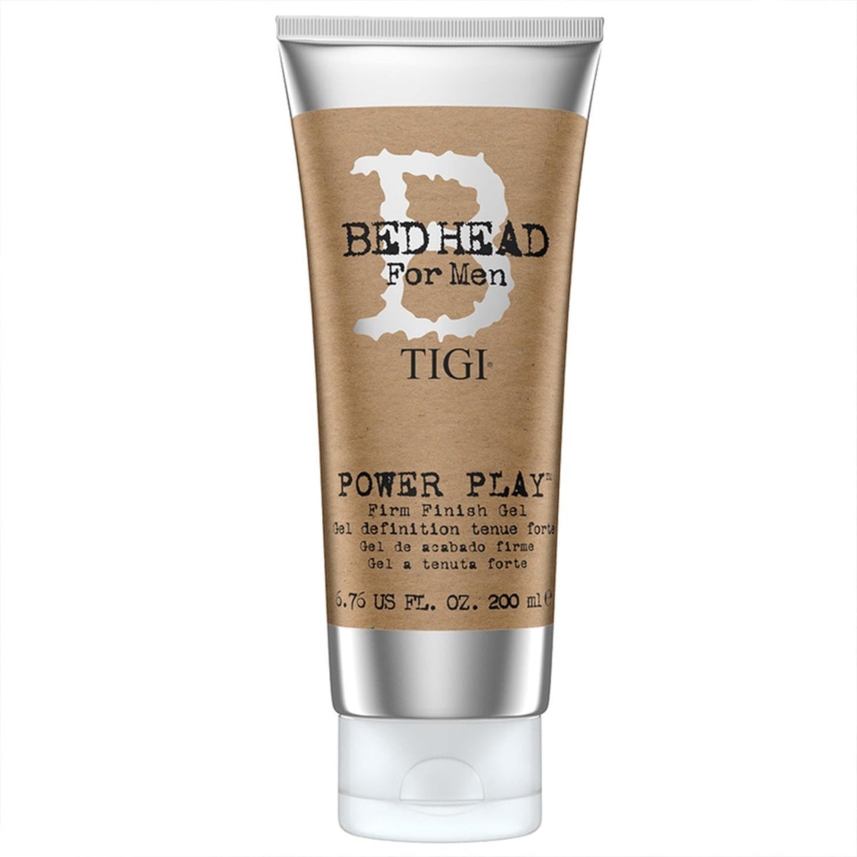 TIGI Bed Head Men Power Play - bouteille, maintien durable pour coiffage quotidien.