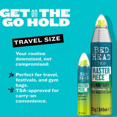 TIGI Bed Head Masterpiece tenue ferme adaptée à tous types de cheveux.