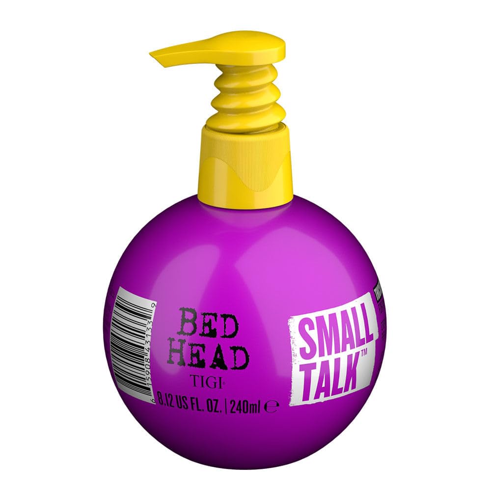 Application pratique sur cheveux humides, Small Talk révèle texture et brillance naturelle.