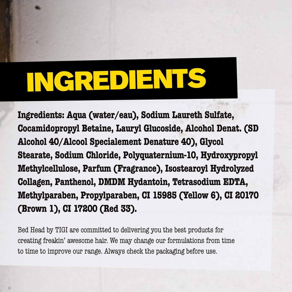 TIGI Bed Head Pack 25,36 onces, emballage pratique.