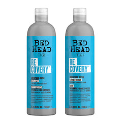 TIGI Bed Head Recovery Shampoing en bouteille, hydratation intense pour cheveux secs.