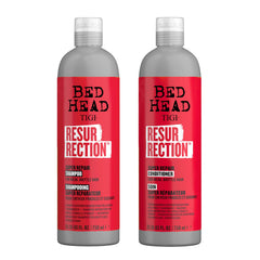 Shampoing TIGI Bed Head Resurrection en bouteille, réparateur intensif pour cheveux secs et abîmés