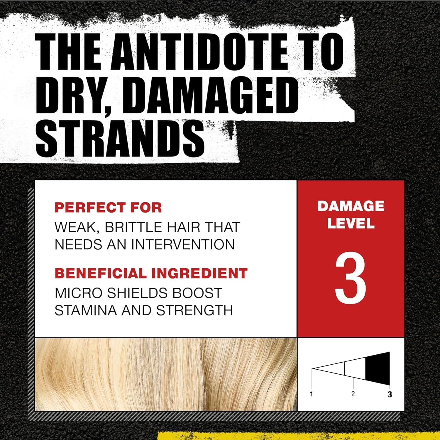 Bed Head Resurrection de TIGI, texture crèmeuse offrant hydratation en profondeur.