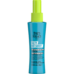 Bed Head Salty Not Sorry – bouteille texturisant montrant texture naturelle et mouvement