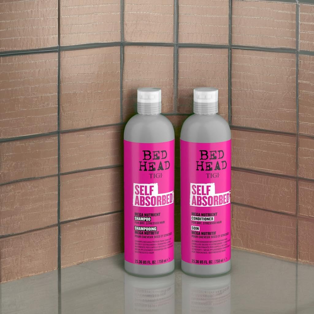 Bed Head Self Absorbed Anti-Frisottis TIGI, réduit l’apparence des frisottis.