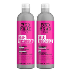 Bed Head Self Absorbed Shampoing TIGI, bouteille, hydratation en profondeur pour cheveux secs.
