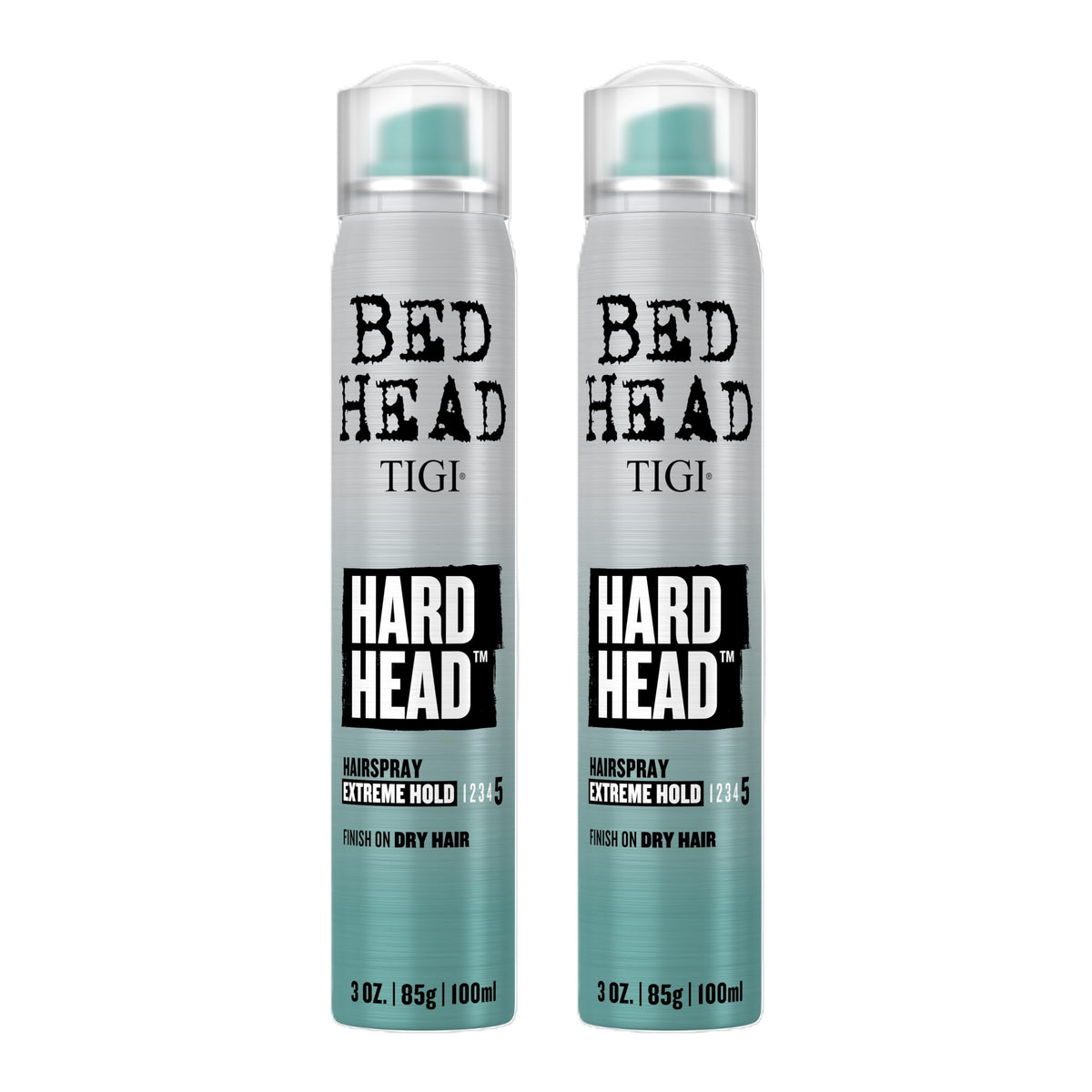 TIGI Bed Head Mini Hard Head Spray, spray coiffant mini durable pour un coiffage rapide et voyage.