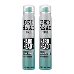 TIGI Bed Head Mini Hard Head Spray, spray coiffant mini durable pour un coiffage rapide et voyage.