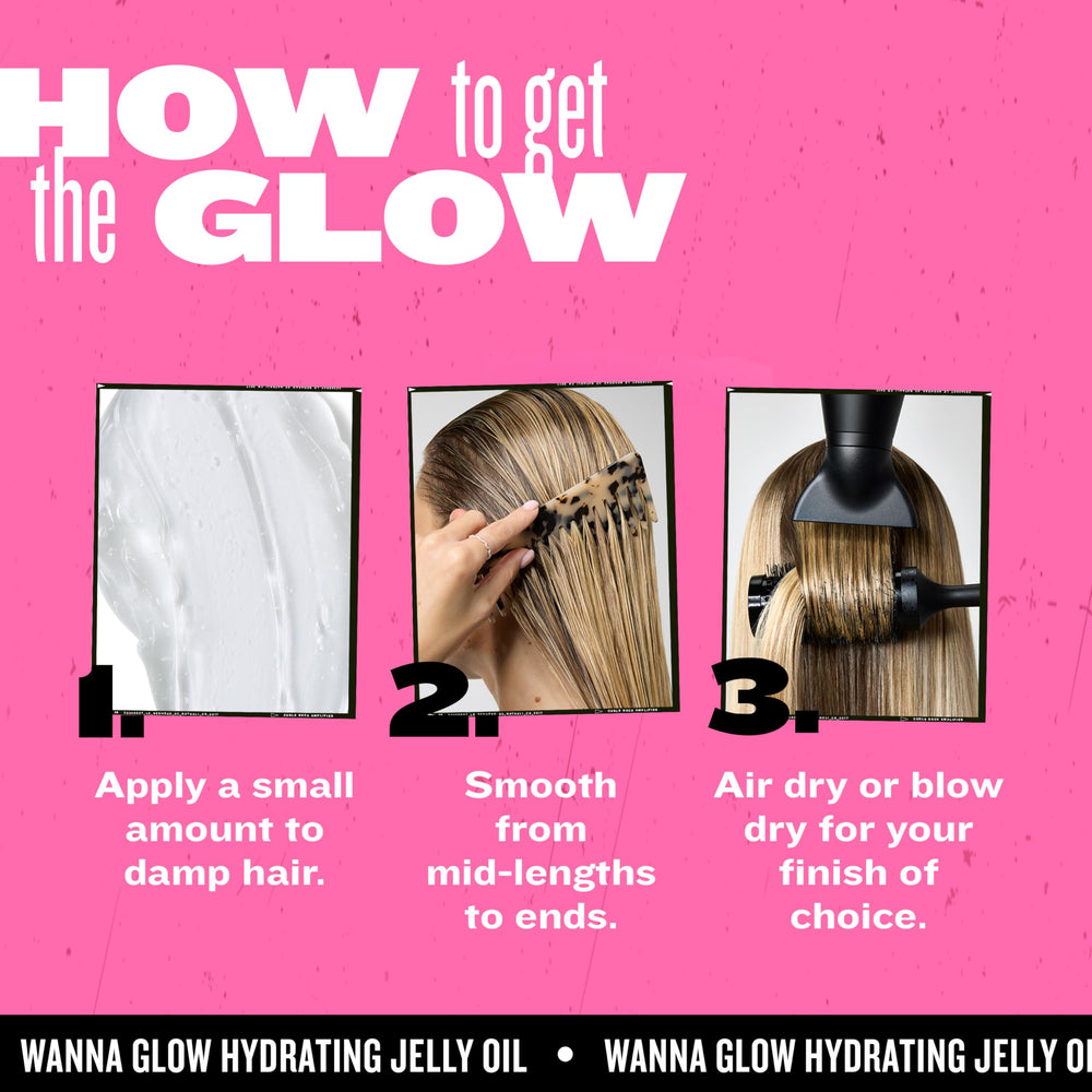 TIGI Bed Head Wanna Glow réduction frisottis aide à maîtriser les mèches.