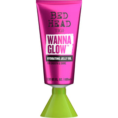 TIGI Bed Head Wanna Glow sérum flacon offre hydratation intense et brillance naturelle.