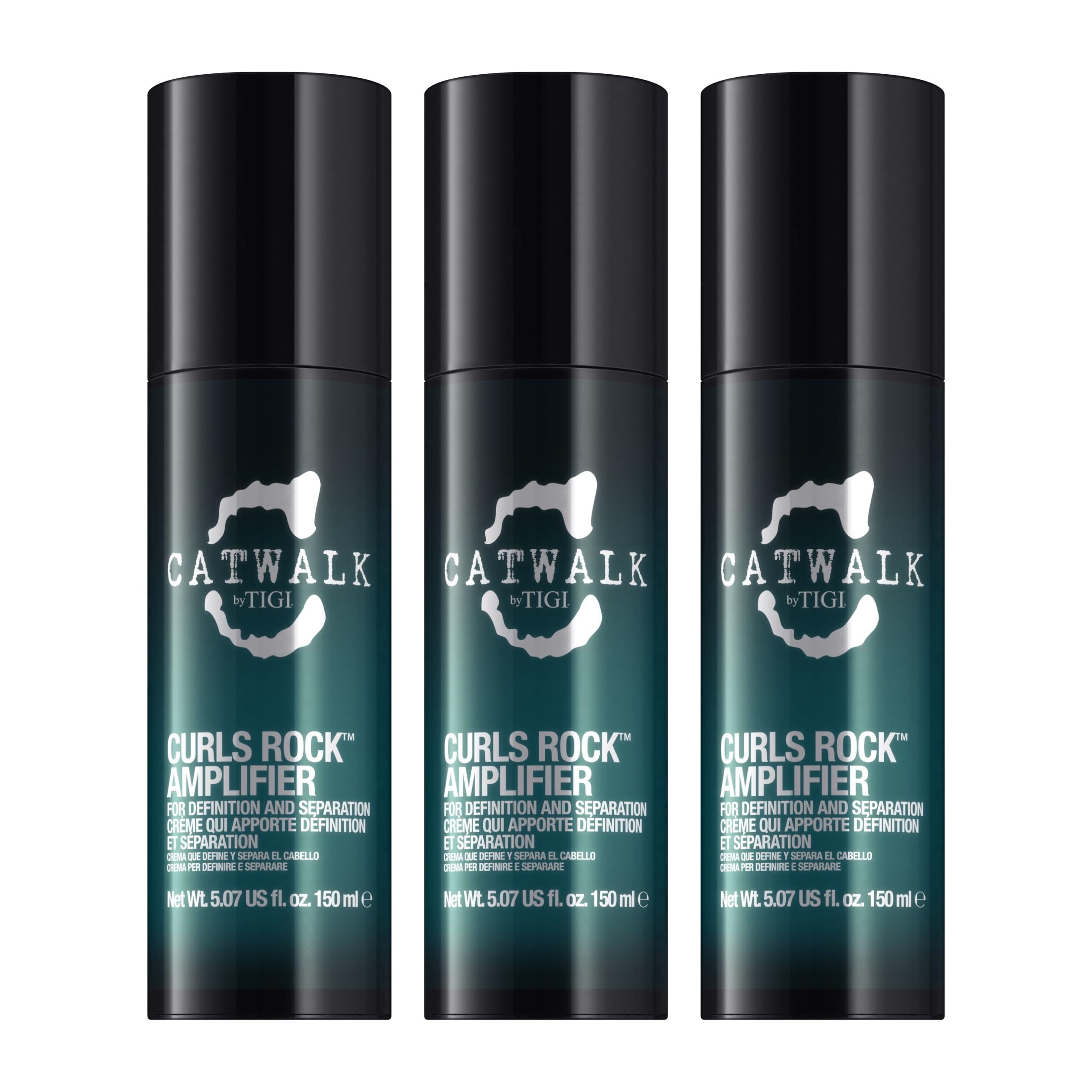 Catwalk by TIGI Curls Rock Amplifier Curl Cream : bouteille prête pour la définition des boucles.