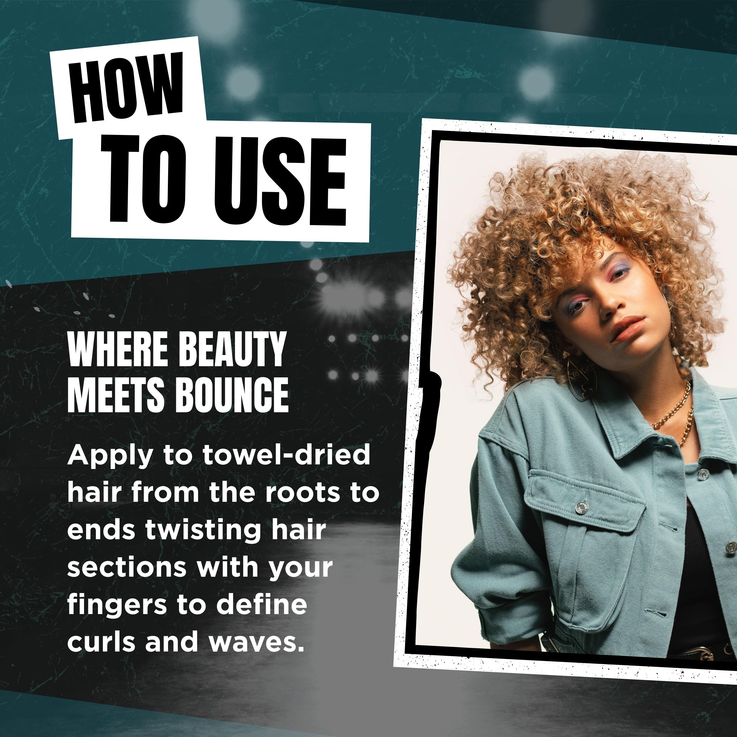 Catwalk by TIGI Curls Rock Amplifier Curl Cream : huile de jojoba pour une brillance légère.