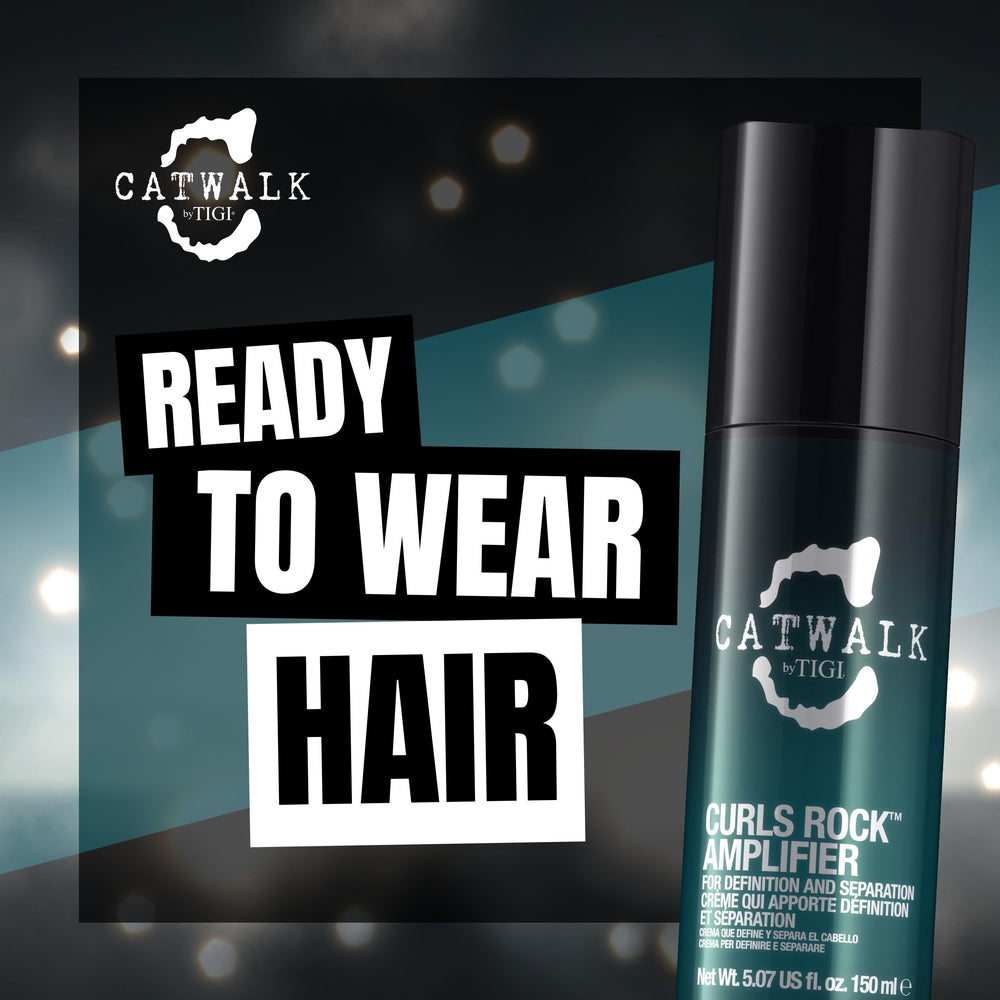 Catwalk by TIGI Curls Rock Amplifier Curl Cream : parfum frais laissant les cheveux sentant bon.