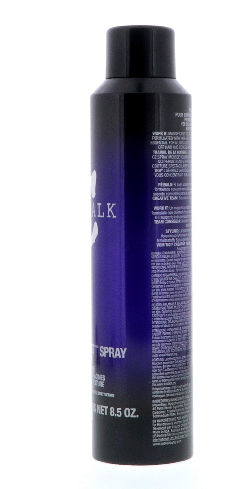 TIGI Catwalk LéVage Racines Spray accentuant la hauteur des racines sans effort.
