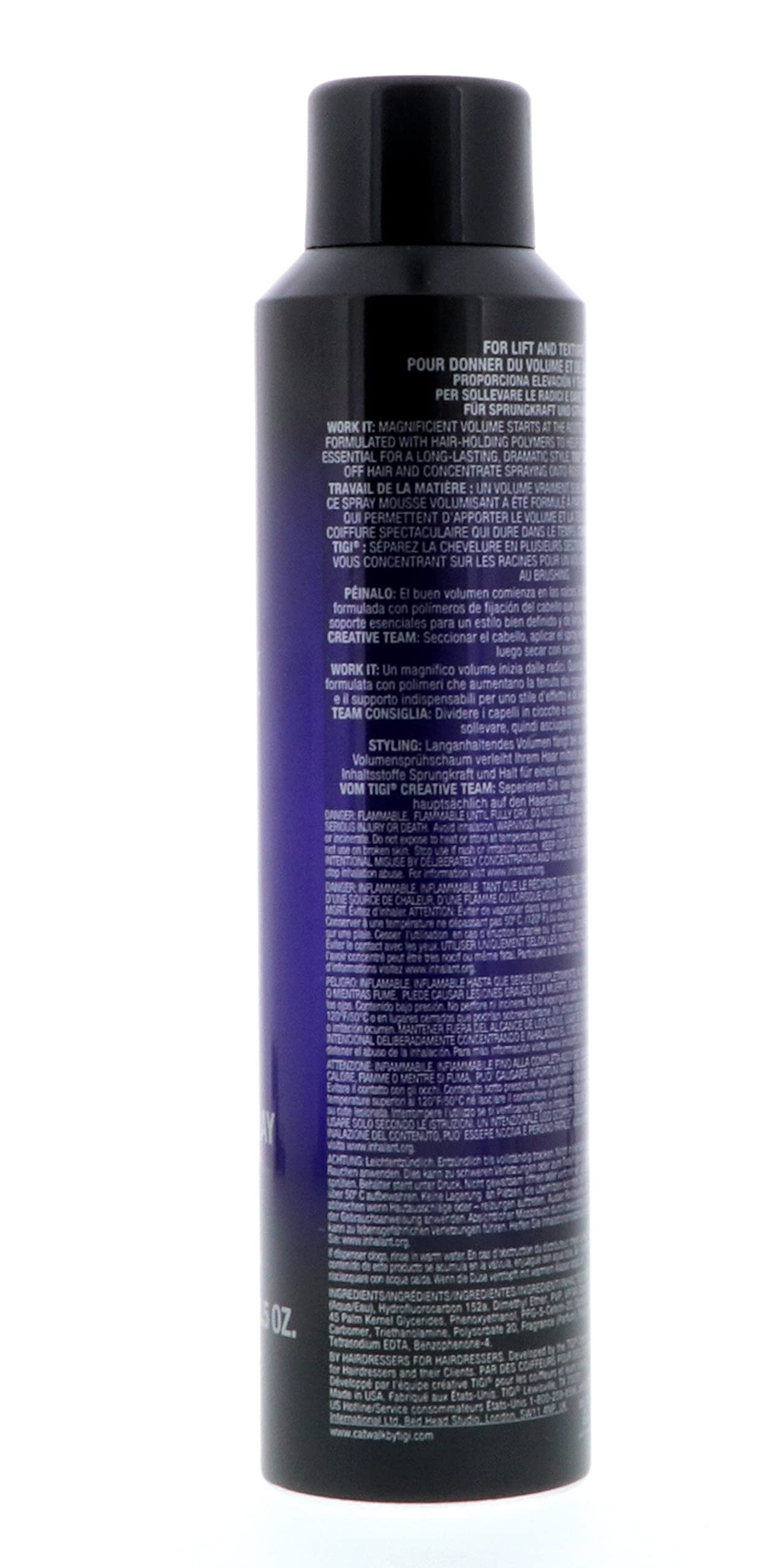 TIGI Catwalk Volume Quotidien Spray pour un style durable jour après jour.