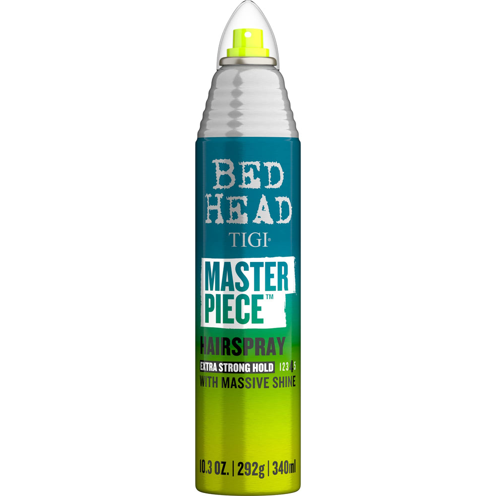 Fixatif TIGI Masterpiece pour maîtriser les frisottis et obtenir une brillance durable.