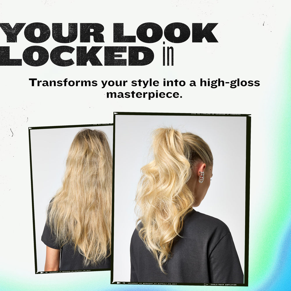 Adapté à tous types de cheveux grâce à Masterpiece de TIGI.