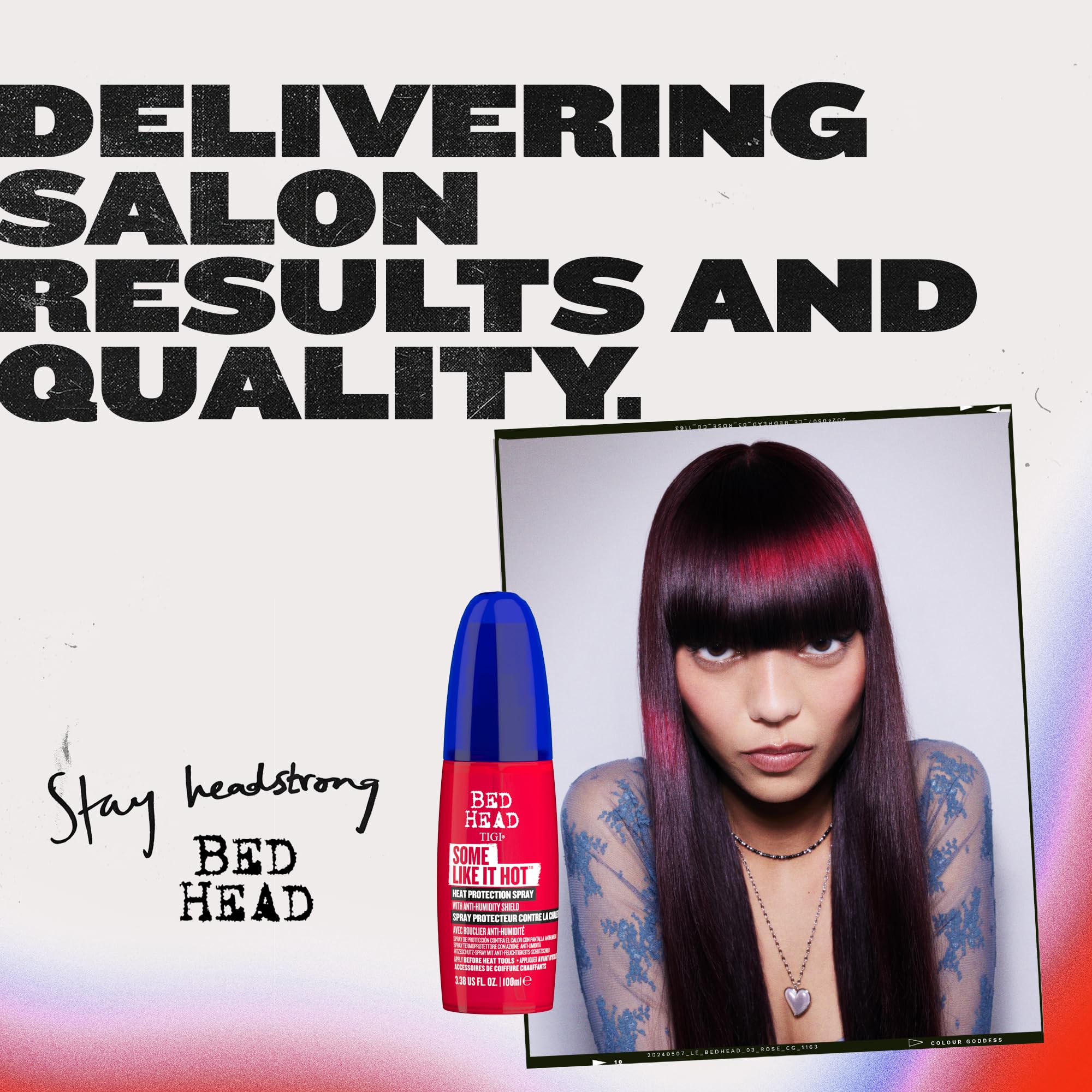 TIGI Some Like It Hot coiffage-sans-frisottis aide à obtenir cheveux lisses