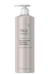 TIGI Traitement SOS Extrême en bouteille, soin capillaire personnalisé pour cheveux abîmés.