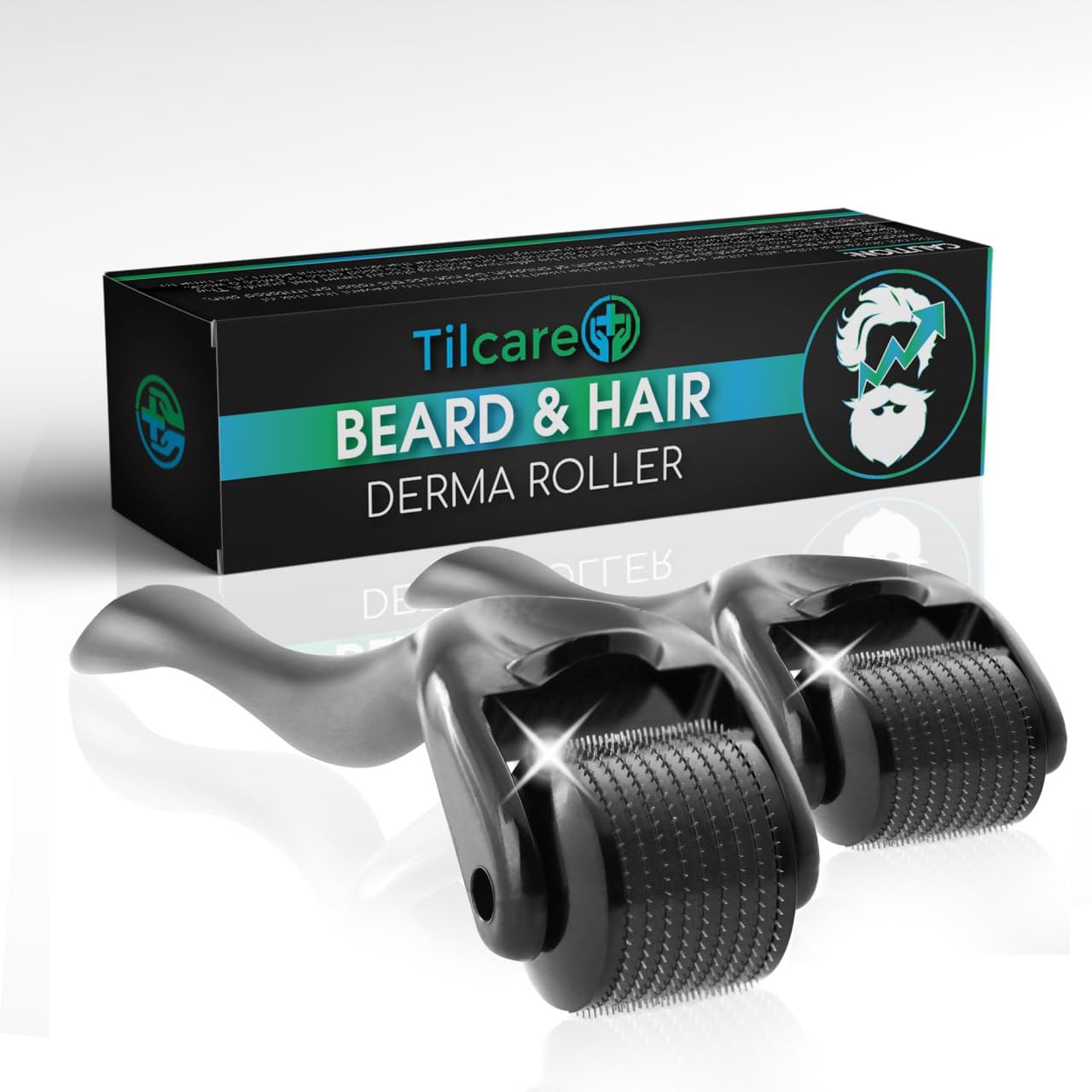 Tilcare rouleau micro-aiguilletage barbe 0,25 mm pour une apparence soignée.