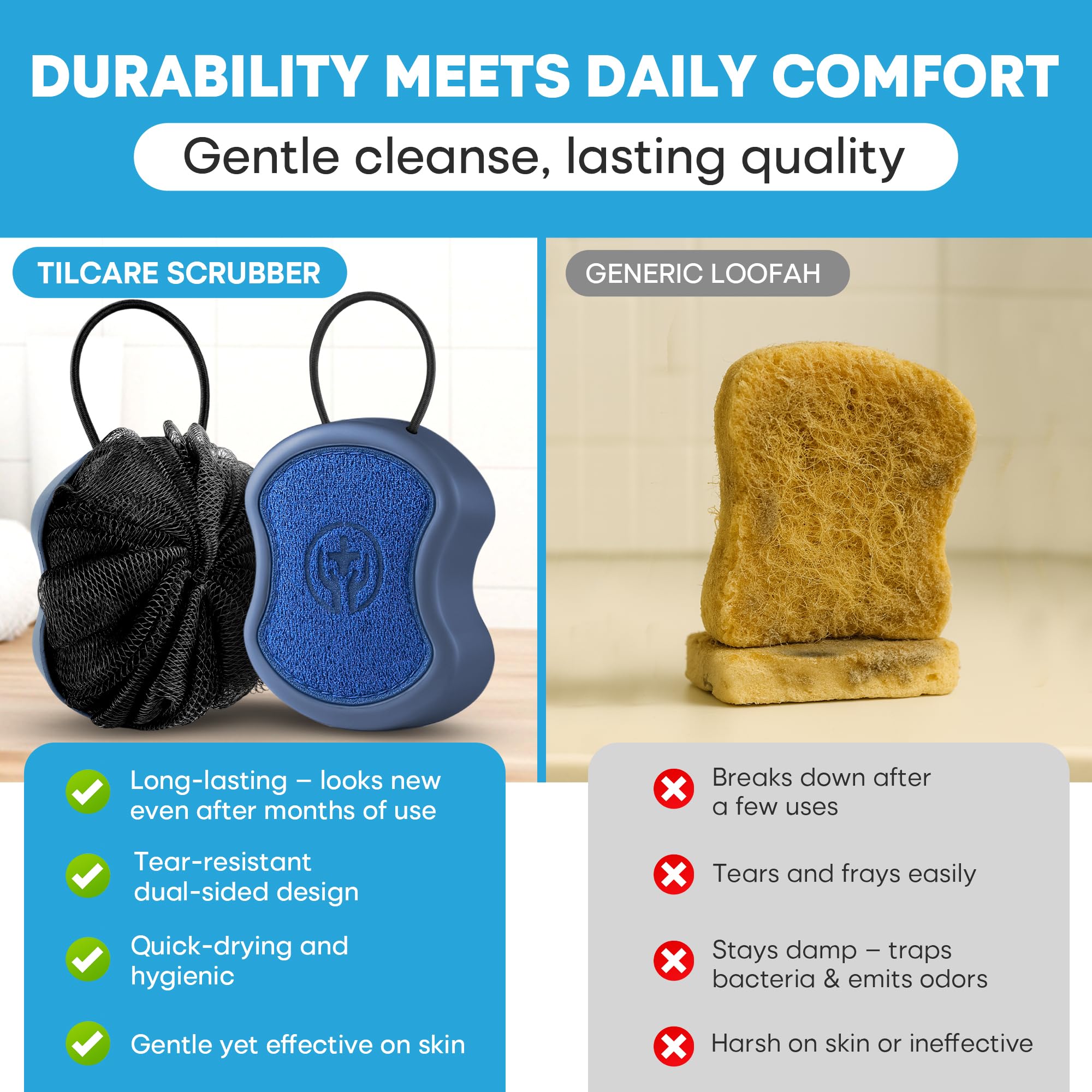 Tilcare silicone-sans-bpa-nettoyage-facile: matériau durable et hygiène simplifiée