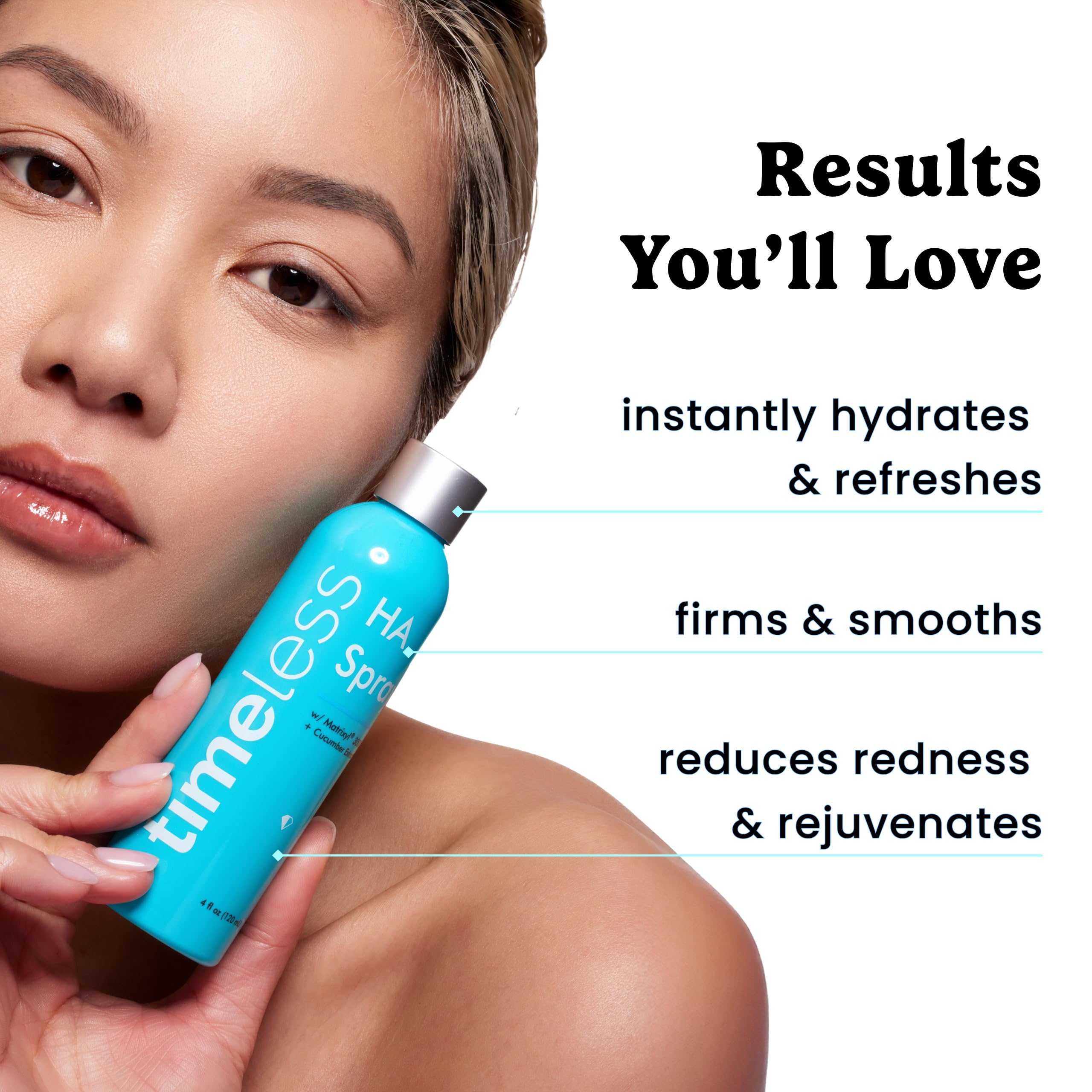 Brume visage Timeless avec aloé-véra pour apaiser et hydrater