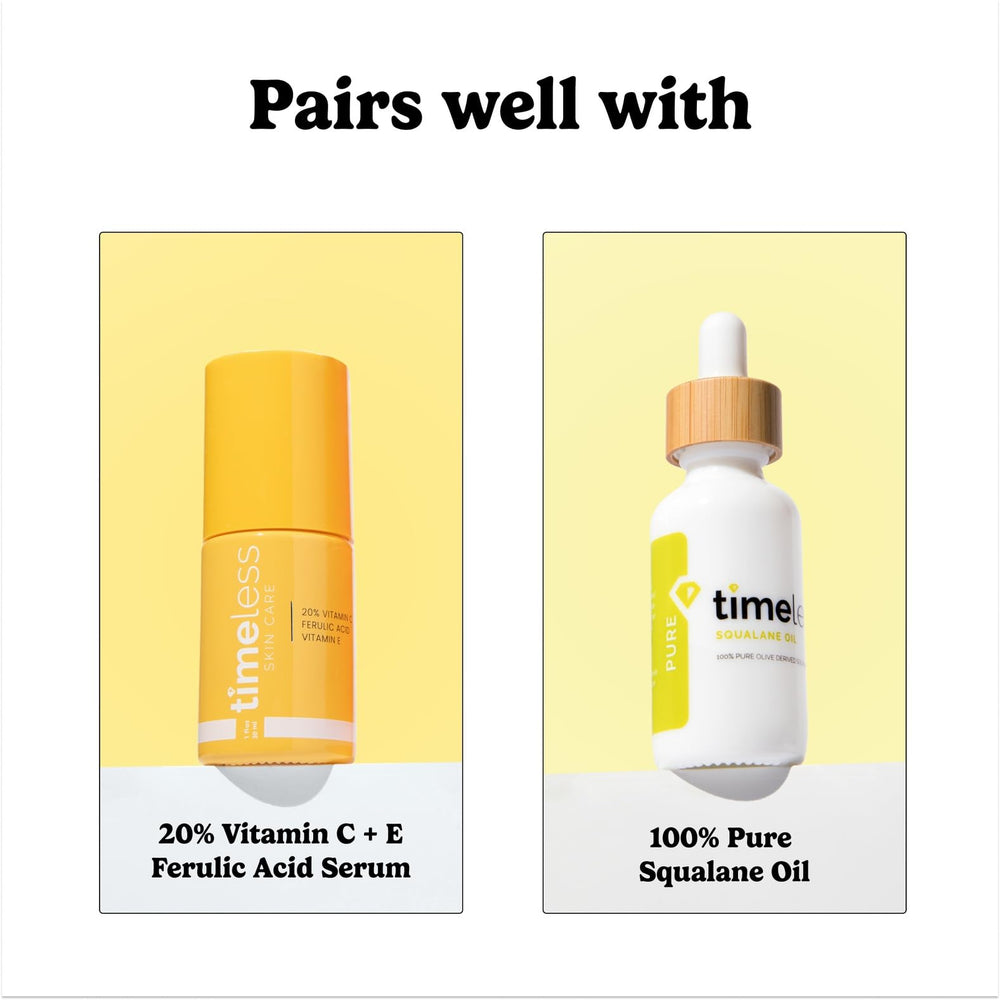 Timeless Skin Care Crème Yeux Sans parabènes parfums colorants formulation neutre