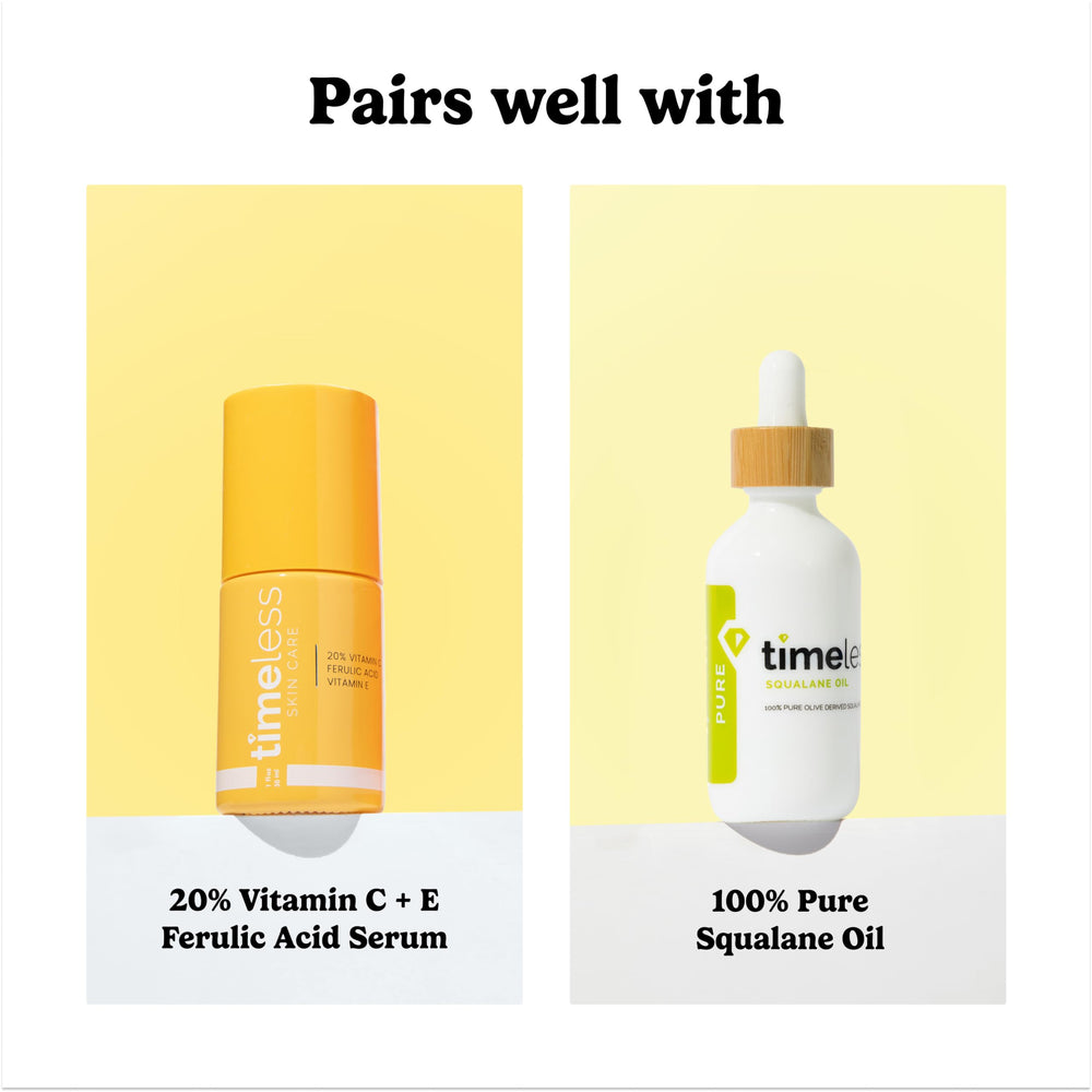 Timeless Skin Care Coenzyme Q10 Serum : hyaluronique pour peau repulpée et douce